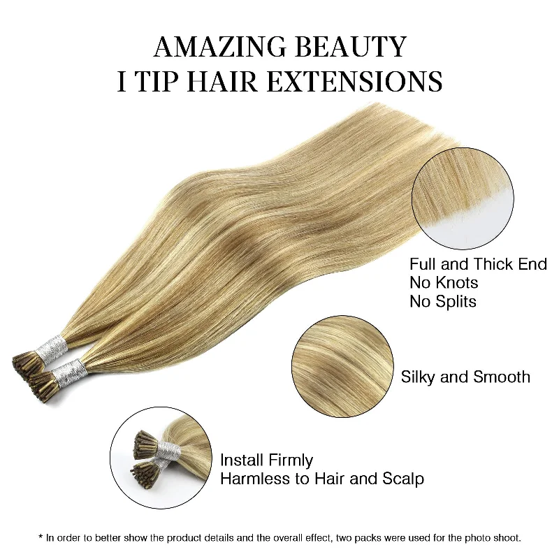 I Tip Hair Extensions Highlights P16/22#