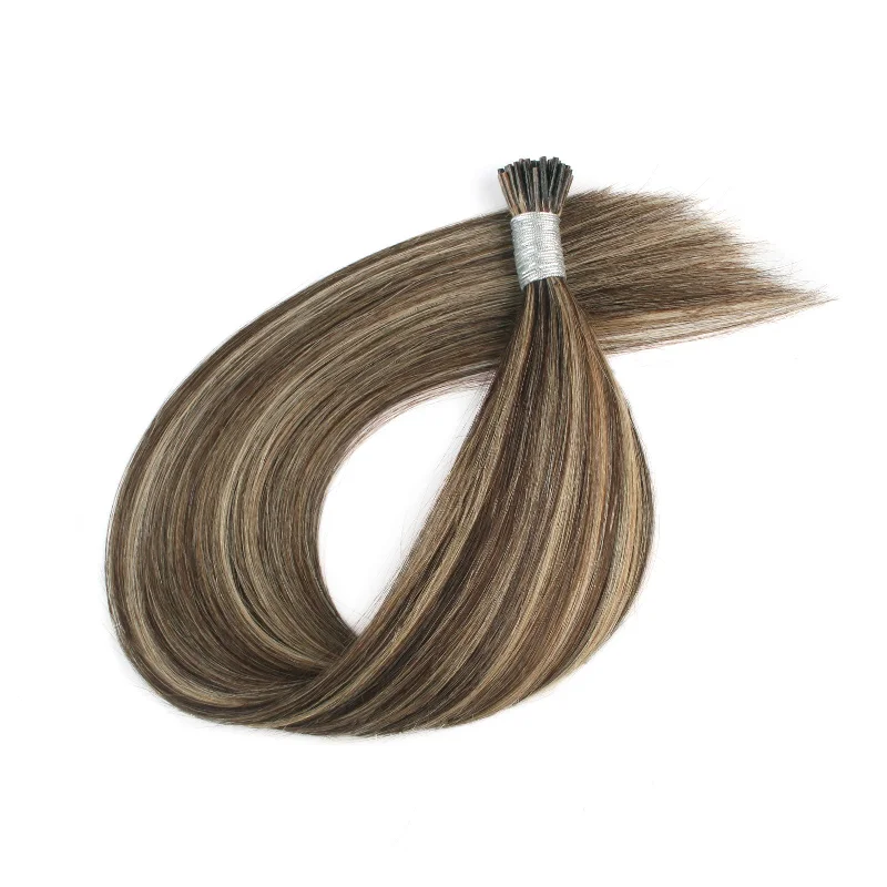 I Tip Hair Extensions Highlights P4/27#