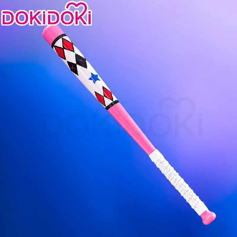 【In Stock】DokiDoki Anime Cosplay Props Black Red Girl Baseball bat