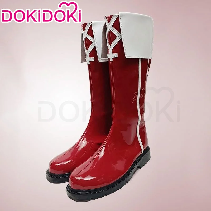 【In Stock】DokiDoki Anime Cosplay Shoes Red White Boots