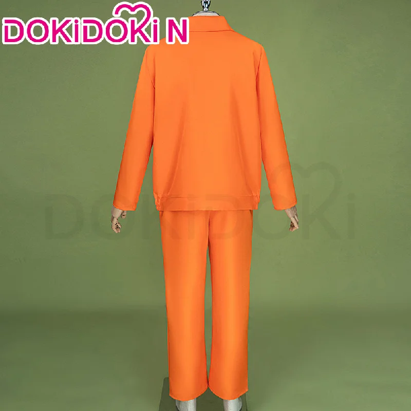 【In Stock】【Size S-2XL】DokiDoki-N Anime Cosplay Orange Prison Costume Halloween