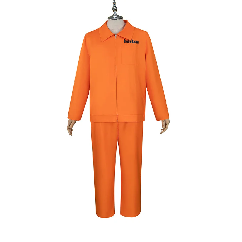 【In Stock】【Size S-2XL】DokiDoki-N Anime Cosplay Orange Prison Costume Halloween