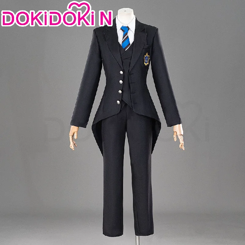 【In Stock】【Size XS-3XL】DokiDoki-N Anime Black Butler: Public School Arc Cosplay Ciel Phantomhive Costume Uniform