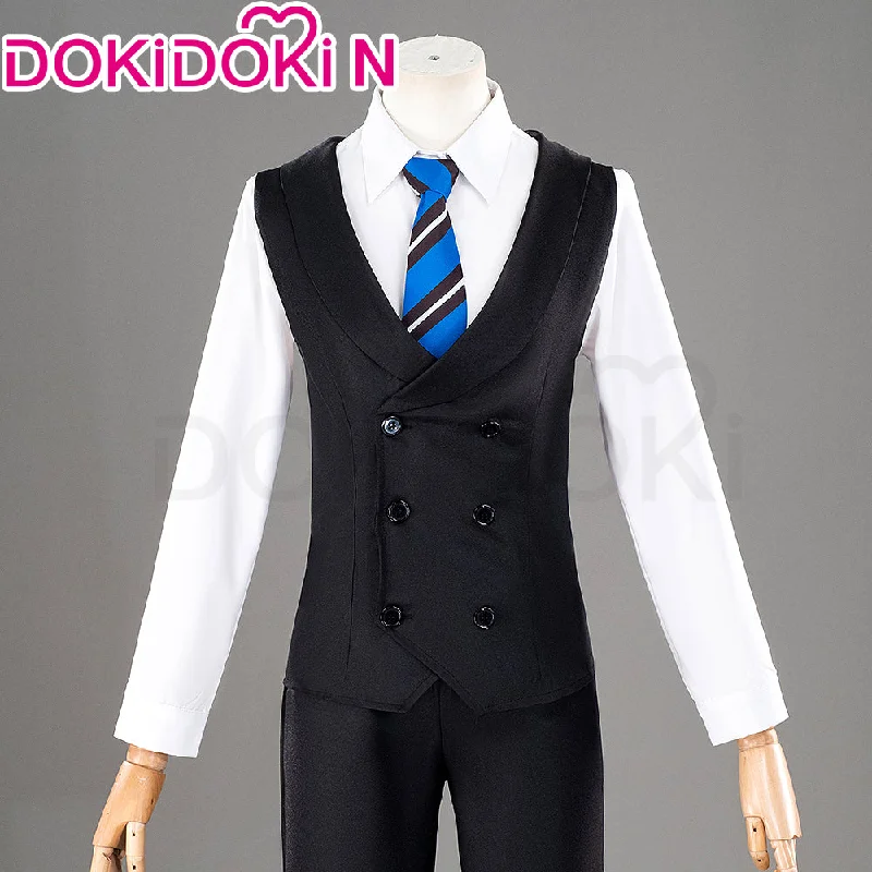 【In Stock】【Size XS-3XL】DokiDoki-N Anime Black Butler: Public School Arc Cosplay Ciel Phantomhive Costume Uniform