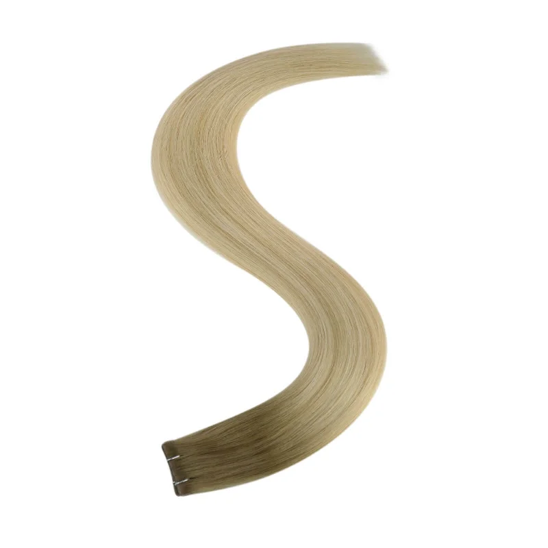 Tape in Hair Extensions Seamless Injection Tape In Hair Balayage Hair #8/27/60