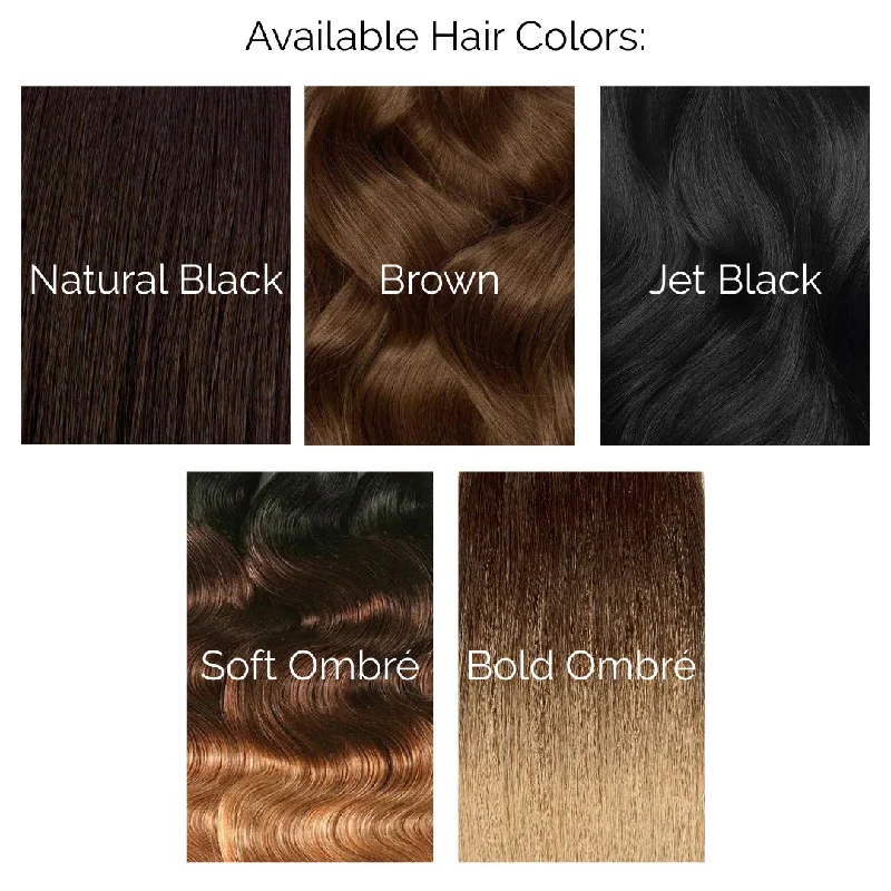 Kayla 3C Burmese Loose Kinky Curly -  InVisiRoot® Clip-ins (AKA TrueRoot™ Clip-ins)