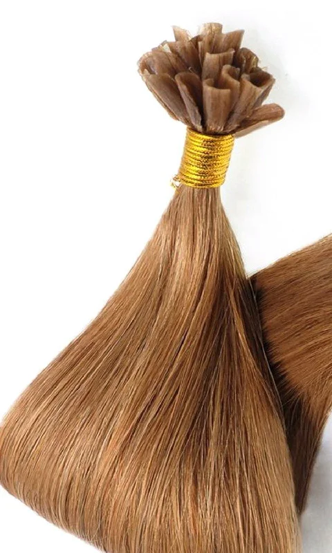 KERATIN TIP NATURAL HAIR EXTENSIONS Salty Caramel