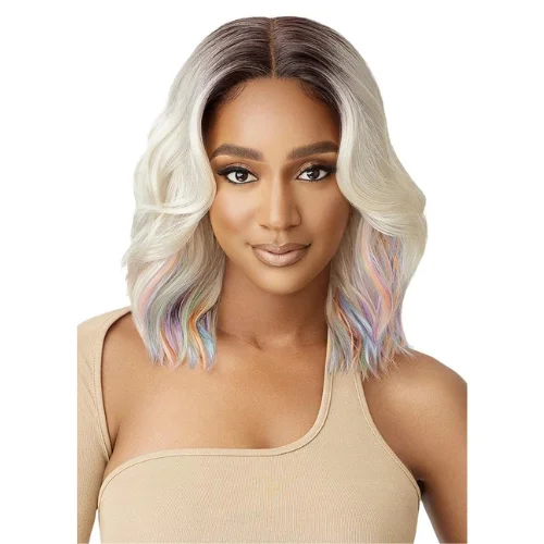 Marina Color Bomb Synthetic Lace Front Wig By Outre