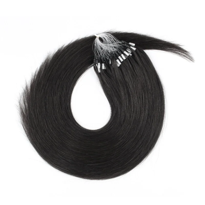 Micro Loop Hair Extensions #1 Jet Black