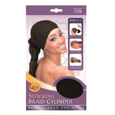 Stocking Braid Cylinder MM108 Black