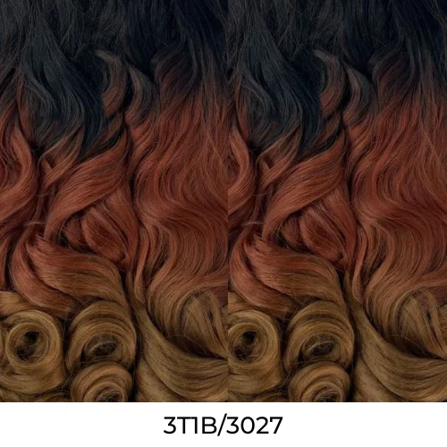 Multi Pack Deals! 3X French Curl Braid 22"" Synthetic Braiding Hair by Shake-N-Go