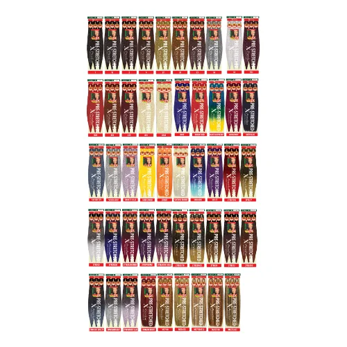 Multi Pack Deals! 52"" X-Pression Ultra Braid Pre-Stretched 3X Braiding Hair By Outre