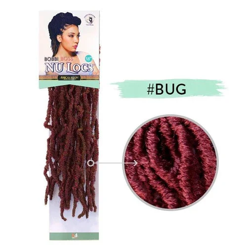 Multi Pack Deals! Nu Locs 18"" African Roots Synthetic Crochet Braid Hair By Bobbi Boss