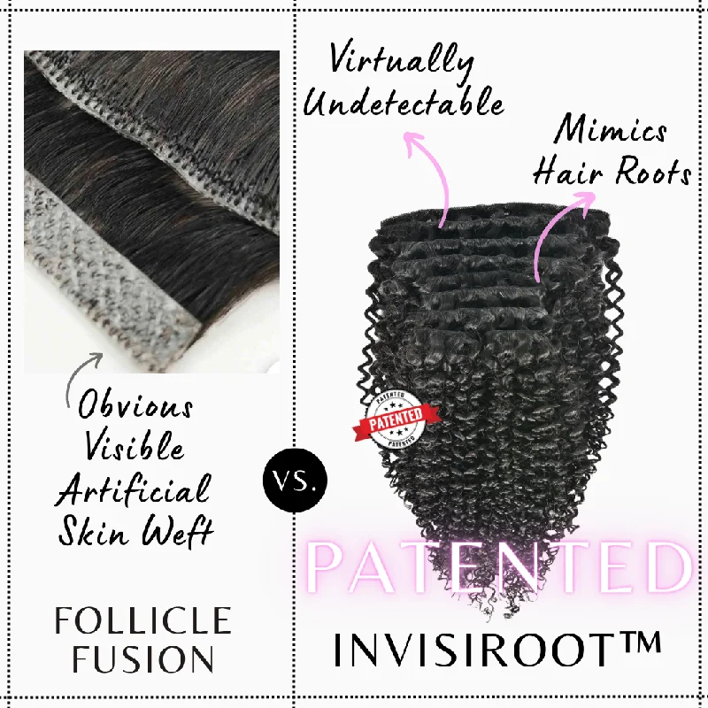 Nia Burmese - Follicle Fusion Clip-ins Patented Alternative: InvisiRoot™️ Clip-ins