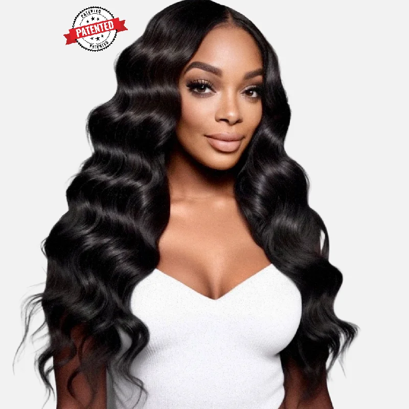 Dawn - Cambodian Body Wavy -  InVisiRoot® Clip-ins (AKA TrueRoot™ Clip-ins)