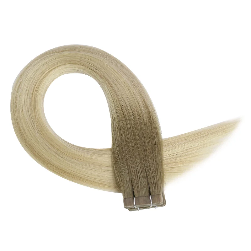 Sunny Hair Virgin Hair Tape in Hair Extensions Balayage Blonde #8/27/60