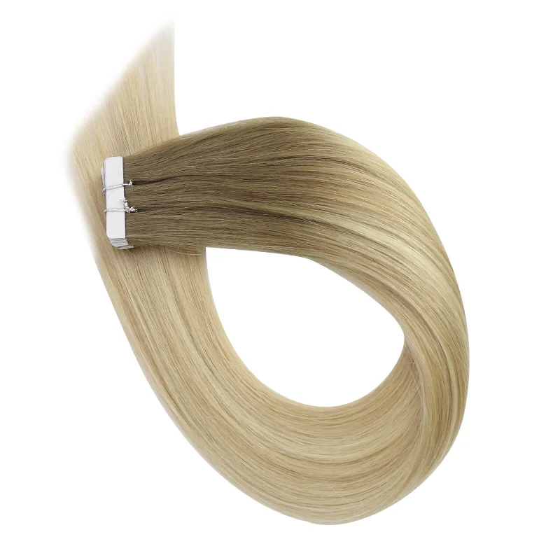 Sunny Hair Virgin Hair Tape in Hair Extensions Balayage Blonde #8/27/60