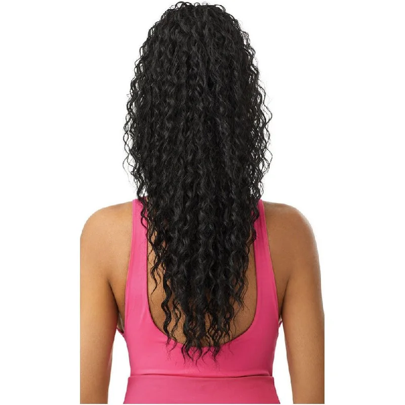 Outre Pretty Quick Synthetic Drawstring Ponytail - Deep Curl 24""