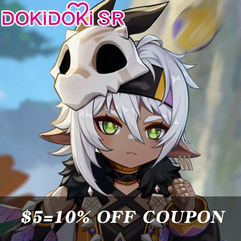 【POLL】$5 Deposit =10% OFF Coupon DokiDoki-SR Game Genshin Impact Cosplay Iansan Costume Natlan