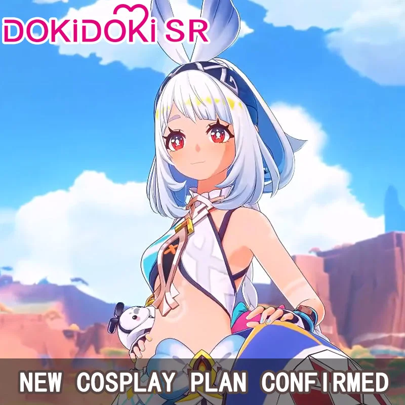 【POLL】$5 Deposit =10% OFF Coupon DokiDoki-SR Game Genshin Impact Cosplay Mualani Costume Natlan