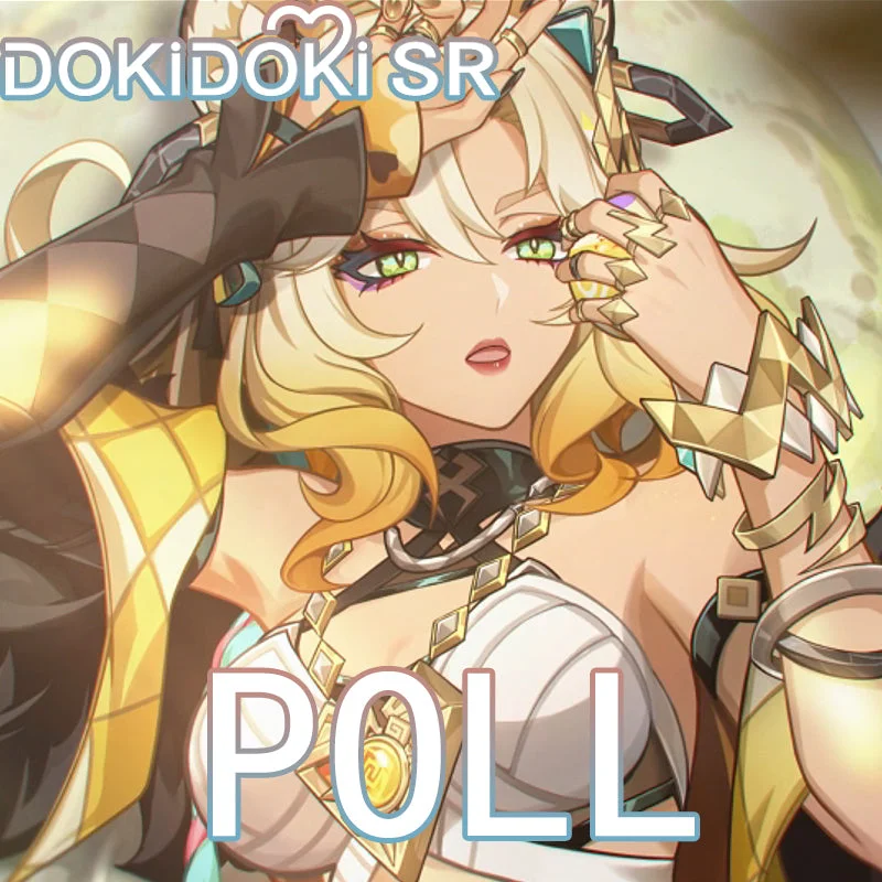 【POLL】$5 Deposit =10% OFF Coupon DokiDoki-SR Game Genshin Impact Cosplay Xilonen Costume Natlan