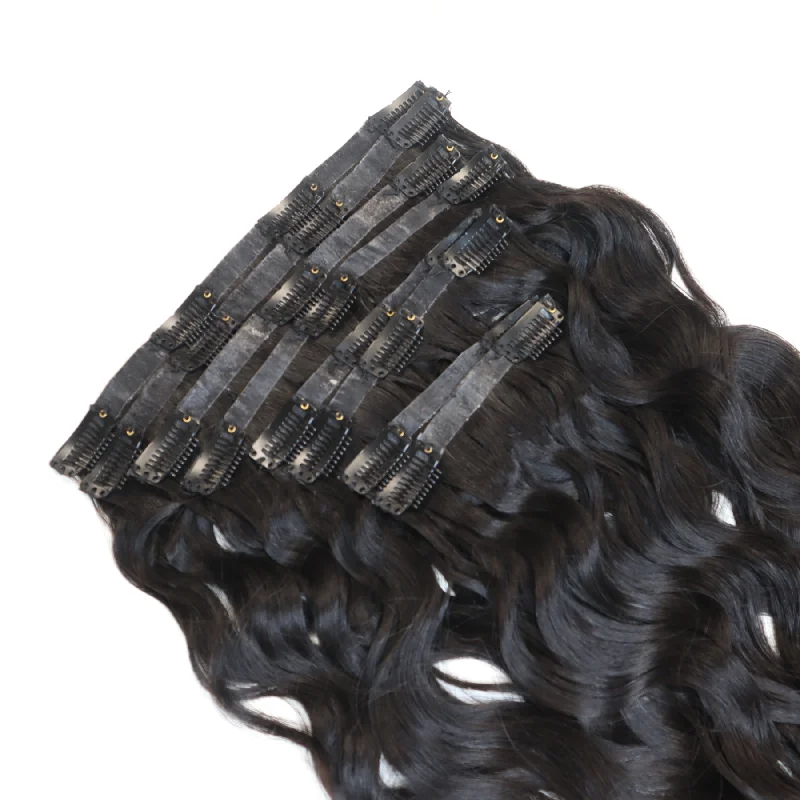 Raw Wavy Seamless Clip-Ins