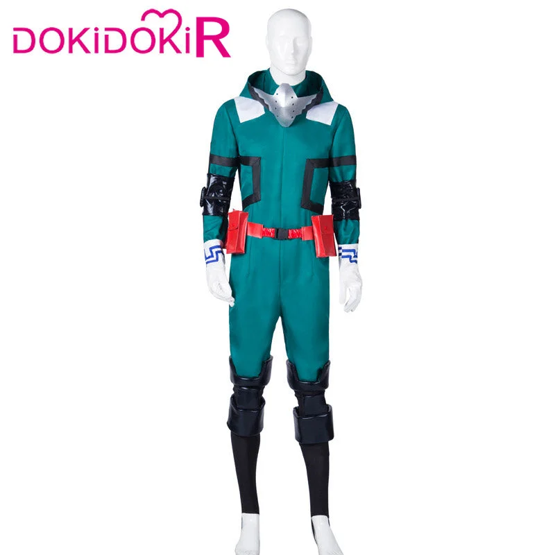 【S/M/XL Ready For Ship】【Last Batch】DokiDoki-R Anime Cosplay Costume Men Green Suit