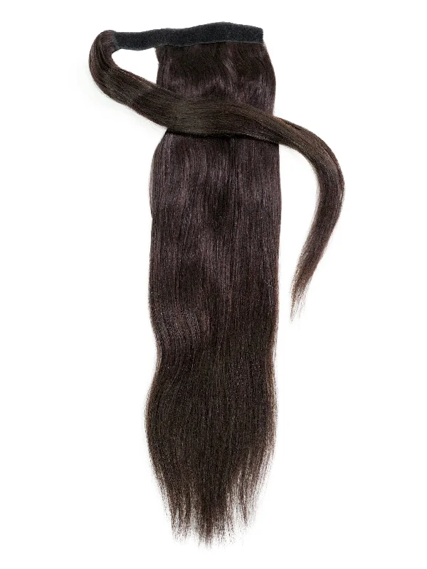 Relaxed Straight Clip-In Ponytail Extensions