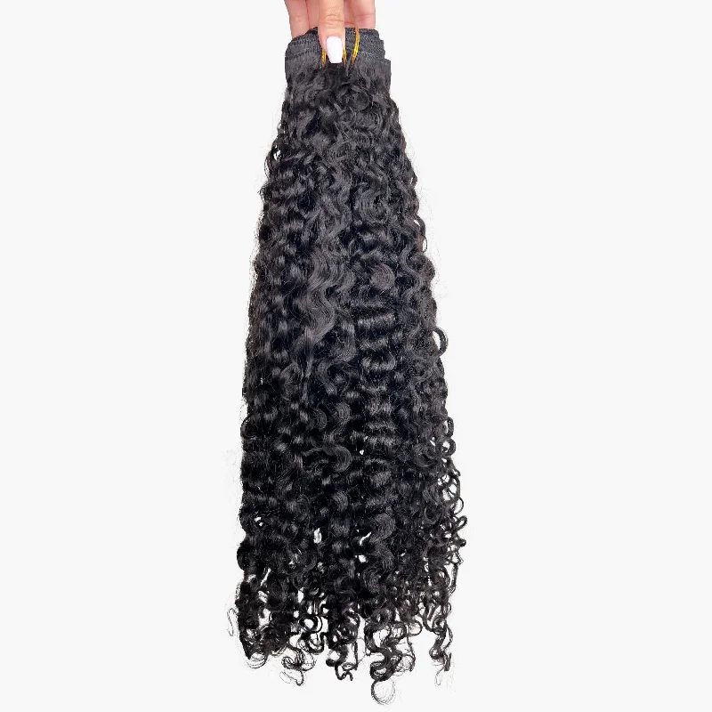 Sambi Off Black Classic Clip-Ins 30"" Inches