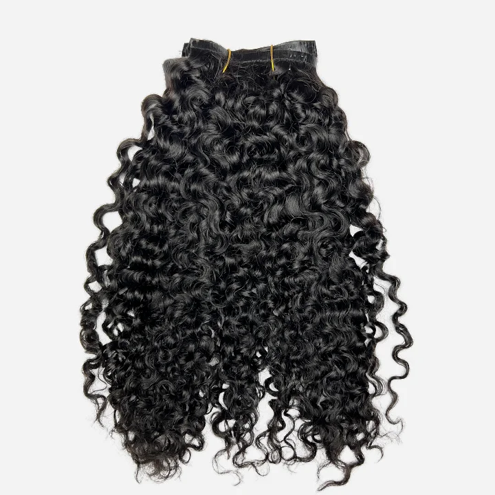 Sambi Off Black Seamless Clip-Ins