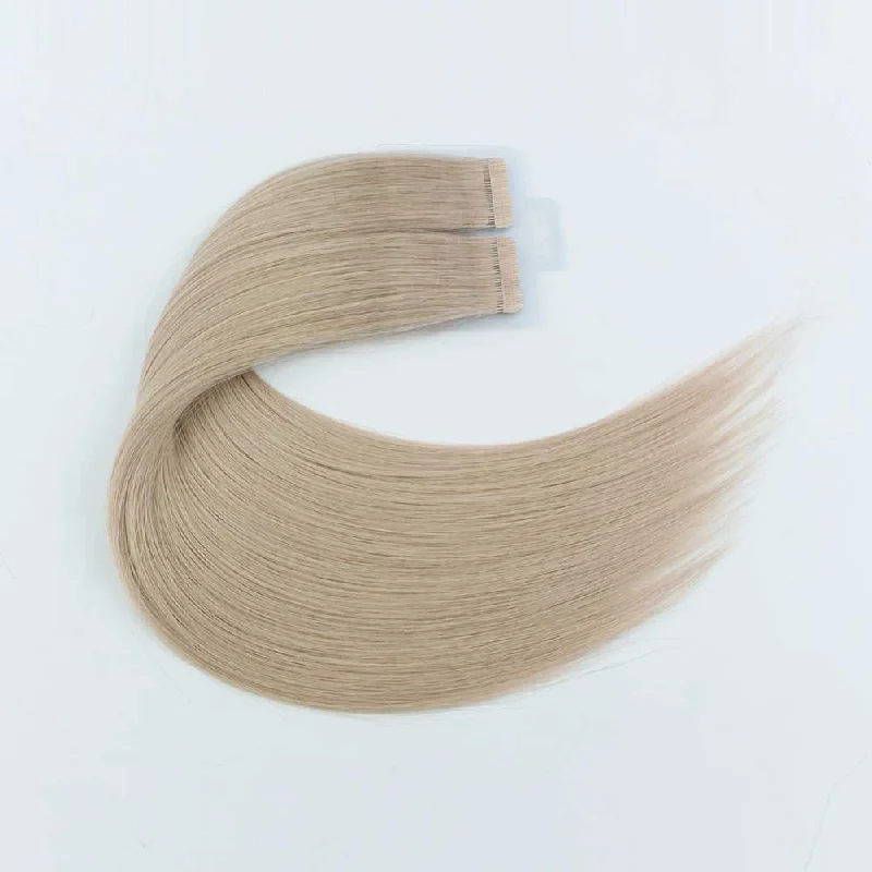 Sandy Blonde (#101) Virgin Tape  In Hair Extensions 18""