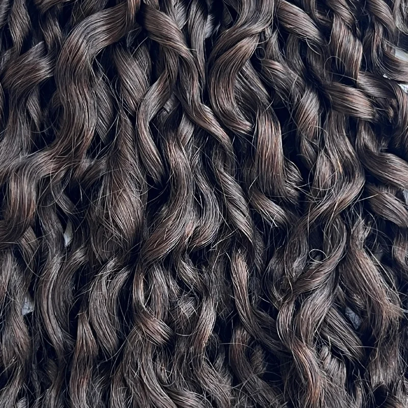 Wavy Twirl Dark Chocolate Brown Classic Clip-Ins