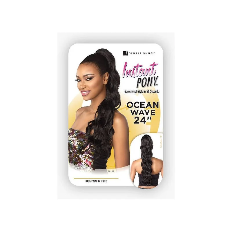 Sensationnel Instant Pony Synthetic Drawstring Ponytail - Ocean Wave