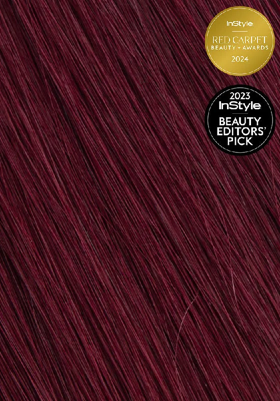 BELLAMI Silk Seam 16"" 140g Mulberry Wine Natural Hair Extensions