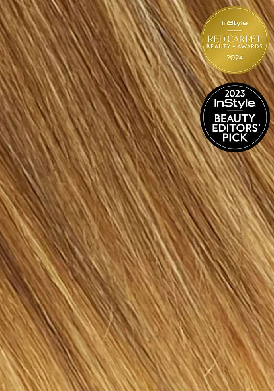 BELLAMI Silk Seam 140g 18"" Warm Brown/Honey Blonde Ombre (17/24) Hair Extensions