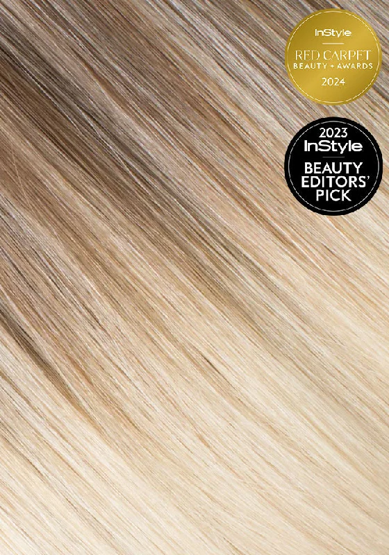 BELLAMI Silk Seam 360g 26"" Rooted Walnut Brown/Ash Blonde (3/60) Hair Extensions