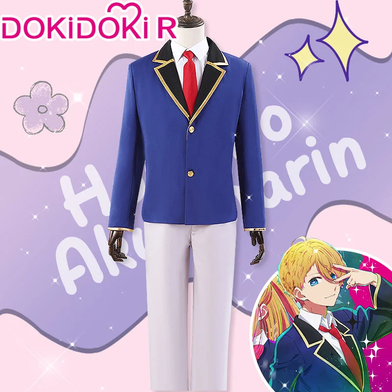 【In Stock】【Size XS-2XL】DokiDoki-R  Anime Oshi no Ko Cosplay Hoshino Aquamarine Costume