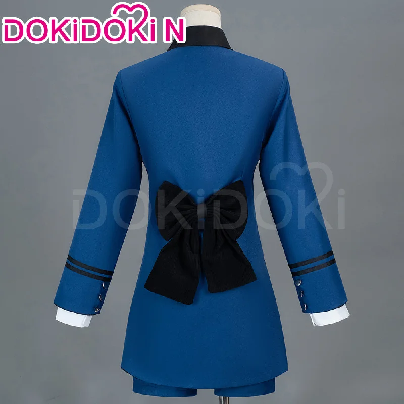 【Size S-2XL】Dokidoki-N Anime Cosplay Black Butler Kuroshitsuji Ciel Phantomhive Costume