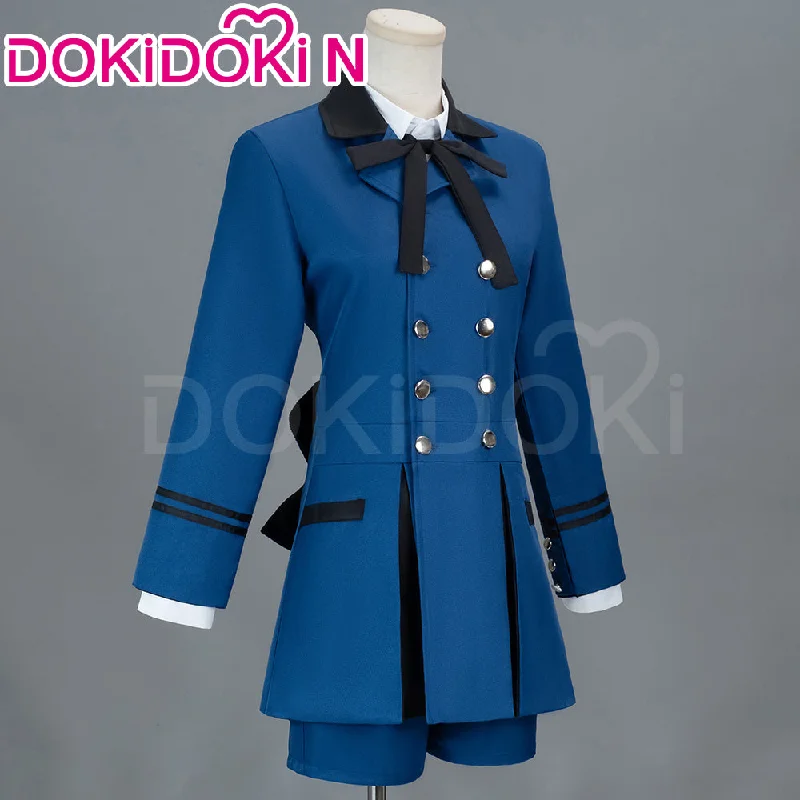 【Size S-2XL】Dokidoki-N Anime Cosplay Black Butler Kuroshitsuji Ciel Phantomhive Costume