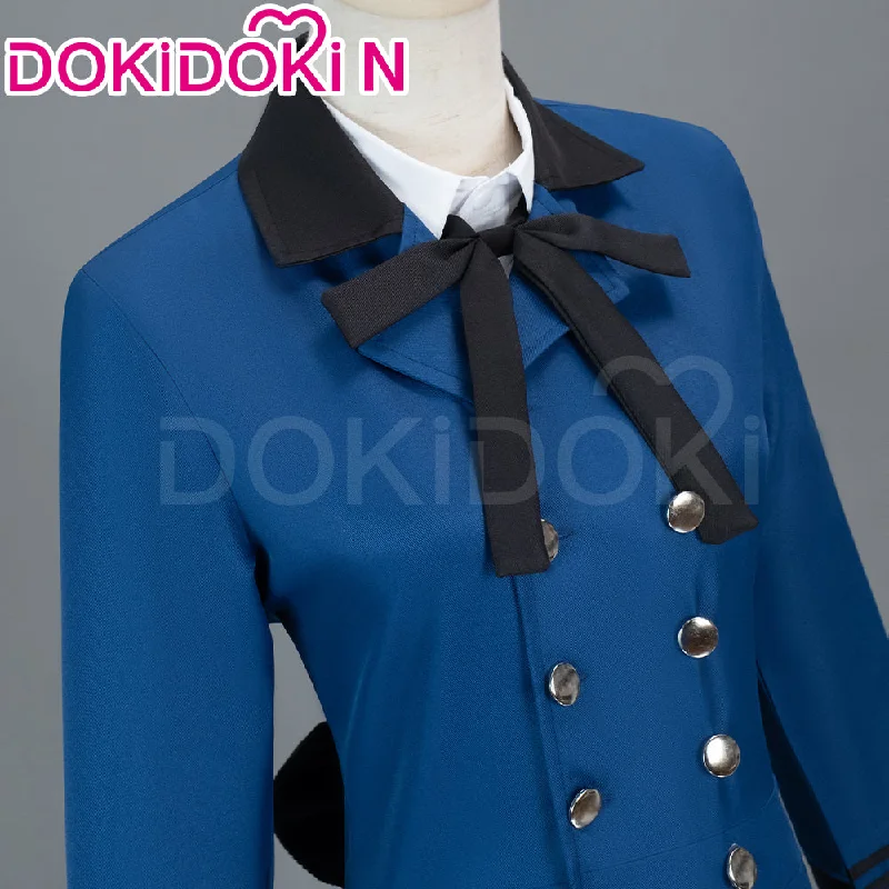 【Size S-2XL】Dokidoki-N Anime Cosplay Black Butler Kuroshitsuji Ciel Phantomhive Costume