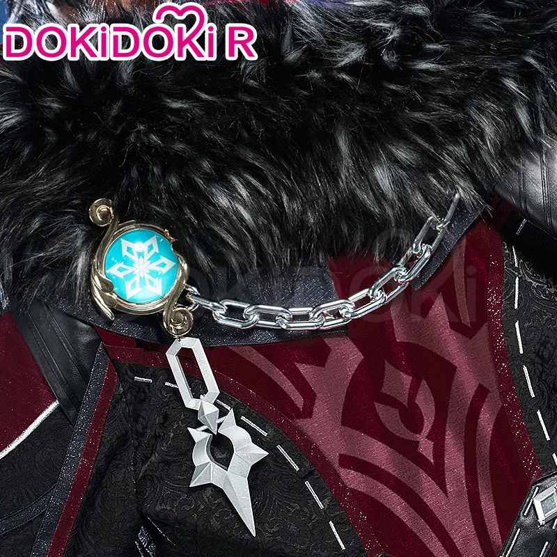 【S/M/XL/2XL Ready For Ship】【Size S-3XL】DokiDoki-R Game Genshin Impact Cosplay Wriothesley Costume Fontaine