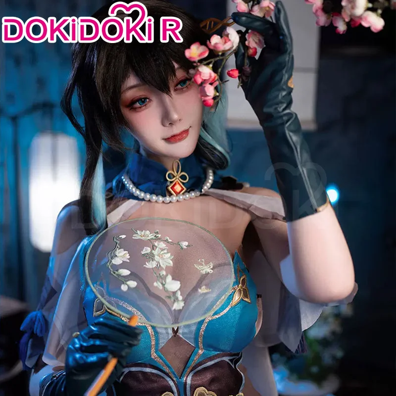 【Size XS-2XL】DokiDoki-R Game Honkai: Star Rail Cosplay Ruan Mei Costume Ruanmei