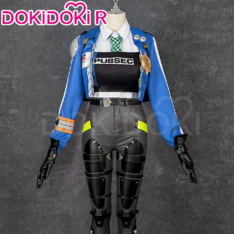 【Size XS-2XL】Dokidoki-R Game Zenless Zone Zero Cosplay ZhuYuan Costume Zhu Yuan