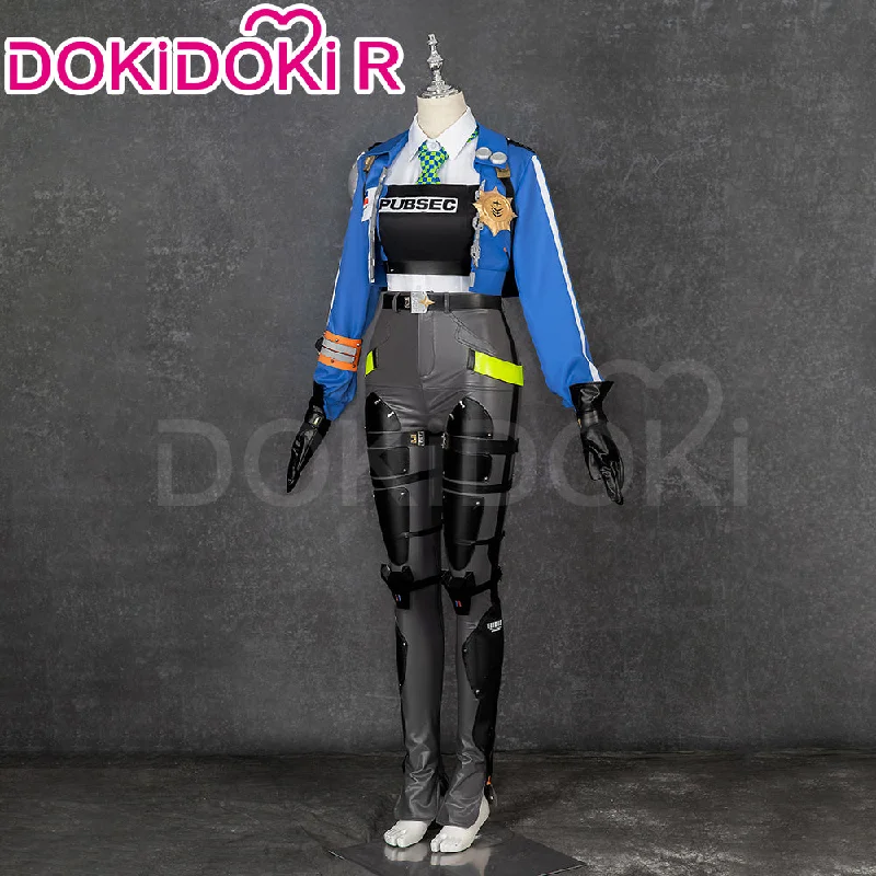 【Size XS-2XL】Dokidoki-R Game Zenless Zone Zero Cosplay ZhuYuan Costume Zhu Yuan