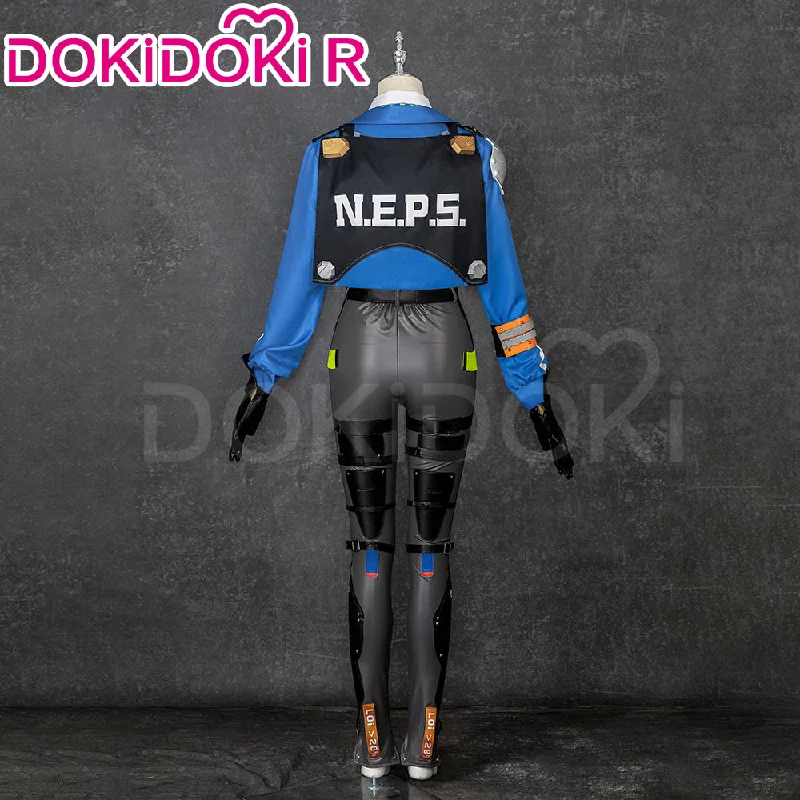 【Size XS-2XL】Dokidoki-R Game Zenless Zone Zero Cosplay ZhuYuan Costume Zhu Yuan