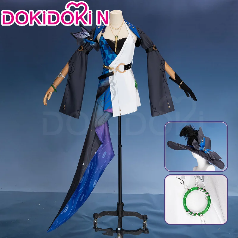 【In Stock】【Size XS-3XL】Dokidoki-N Game Honkai: Star Rail Cosplay  Jade Costume