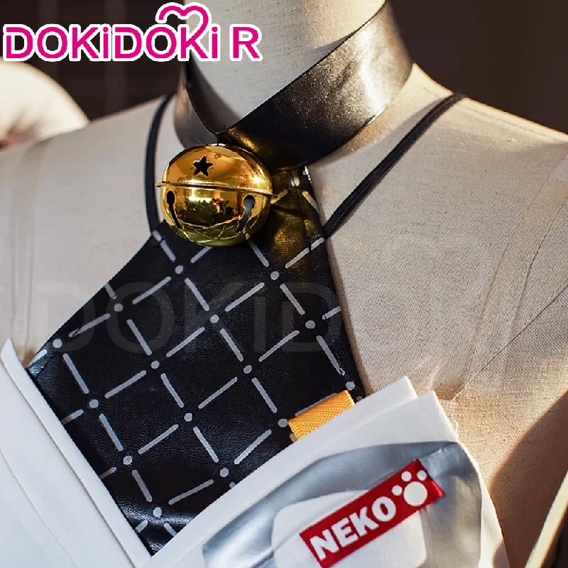 【Size XS-2XL】Dokidoki-R Game Zenless Zone Zero Cosplay Nekomiya Mana Costume Nekomata