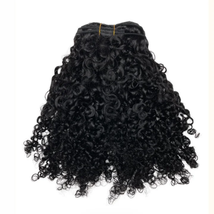 Spirally Curl Off Black Classic Clip-Ins