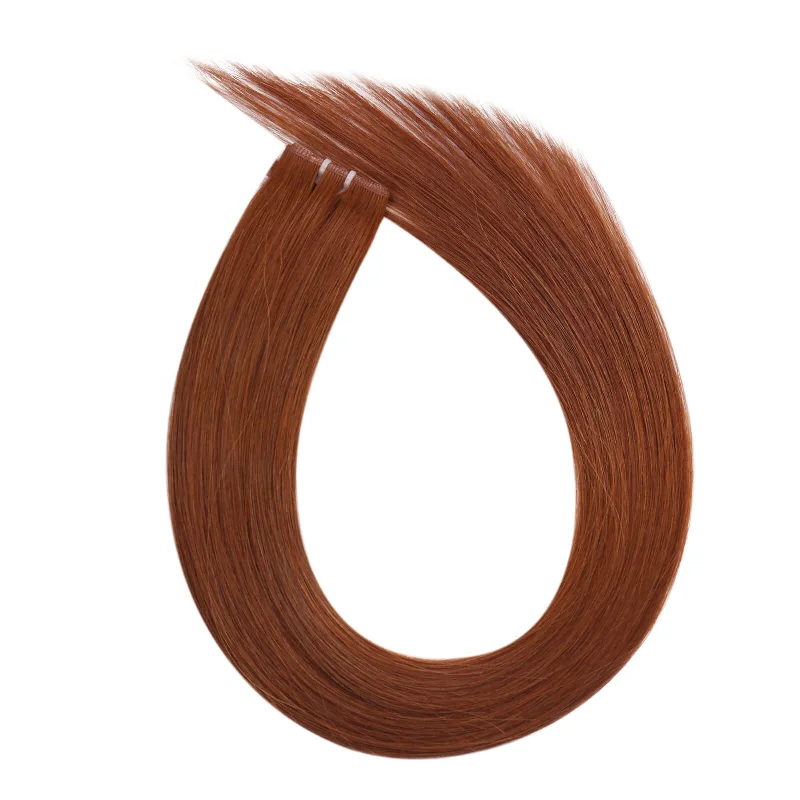 [NEW]Sunny Hair Genius Weft Extensions Virgin Hair Copper Red Hair  #33