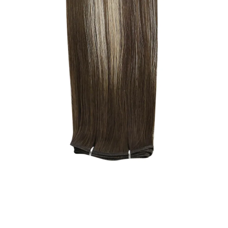 [NEW]Sunny Hair Genius Weft Hair Extensions Virgin Hair Balayage Brown #4/8/4/22/800